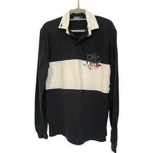 Ralph Lauren Men's Logo Long Sleeves Polo Shirt Size Medium